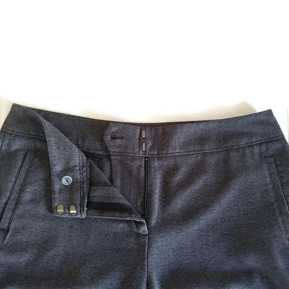 Atelier Luxe Boutique Brown Stretch Dress Career Pants View 4